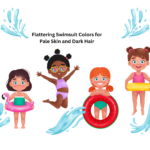 Flattering Swimsuit Colors for Pale Skin and Dark Hair